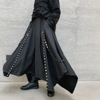 Men’s Ribbon Dark Pants for Halloween One Size / Black