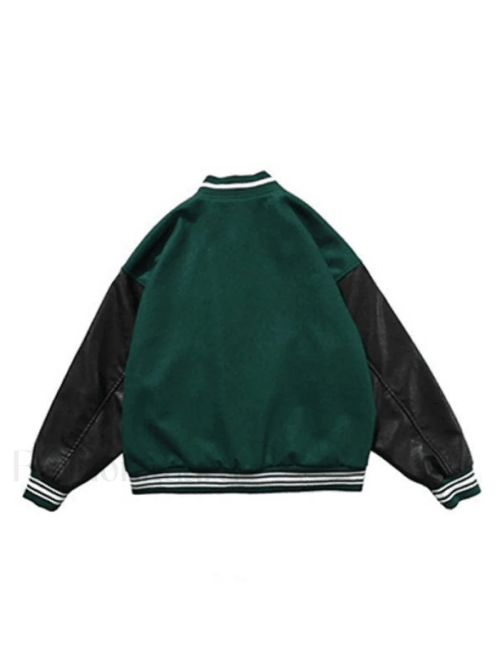 Men’s Toweling Embroidered Varsity Jacket Jackets