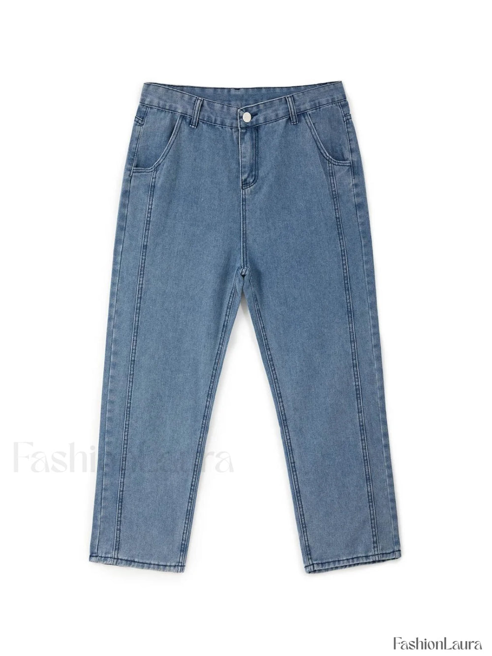 Men’s Vintage Washed Loose Jeans loose jeans