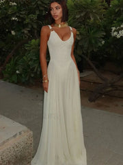 Mesh Metal Buckle Skinny Maxi Dress