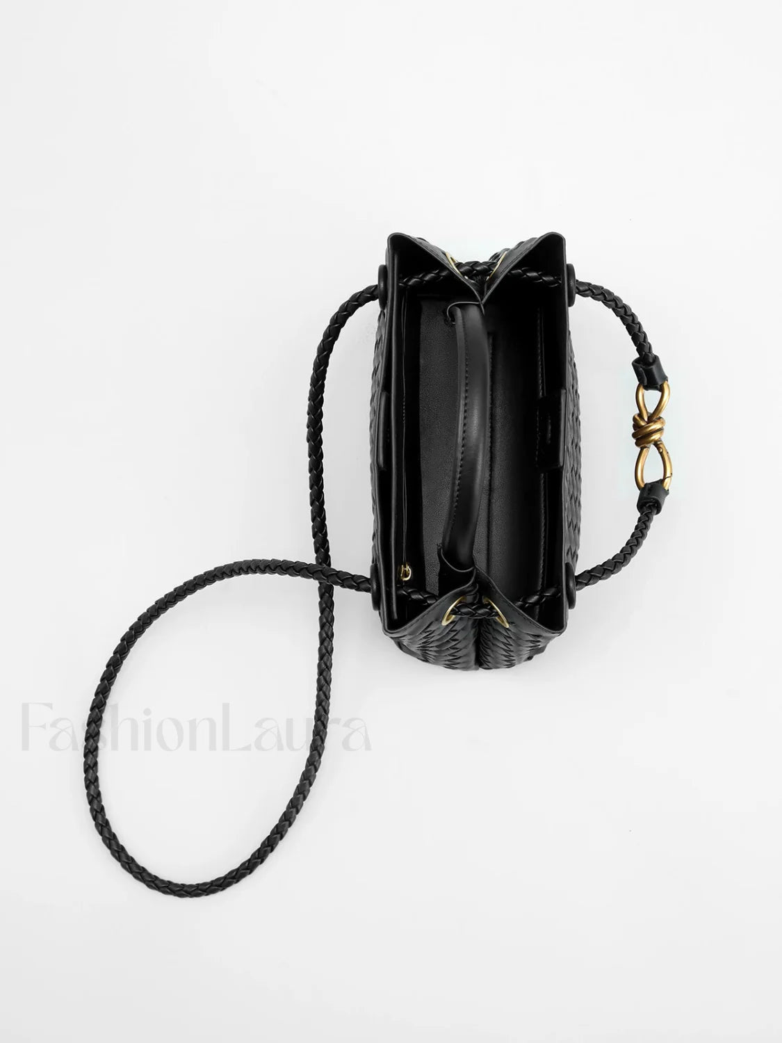 Metal Twist Detail Handle Bag Bag