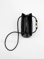 Metal Twist Detail Handle Bag Bag