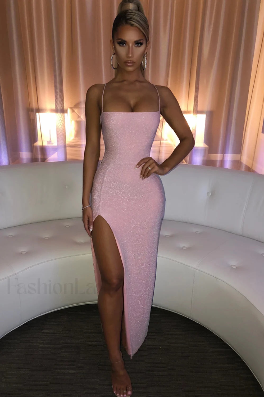 Miley Maxi Stylish Sparkle Dress