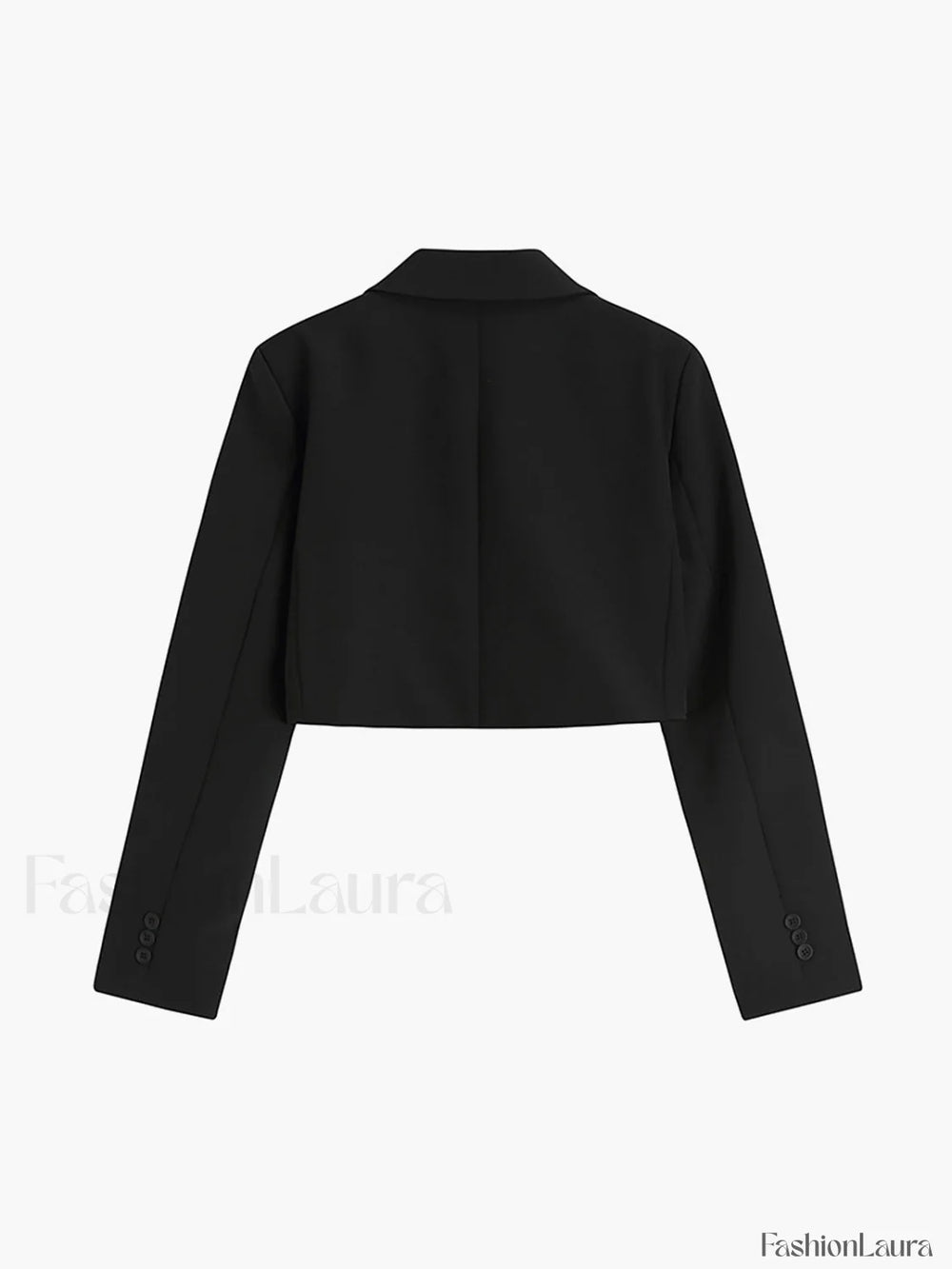 Mind My Graceful Business Crop Blazer Blazers