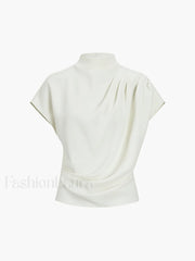Minimalism Short Sleeve Top T Shirts