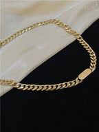 Minimalist Charming Chain Necklace Gold / One Size Necklaces