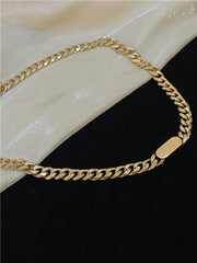 Minimalist Charming Chain Necklace Gold / One Size Necklaces