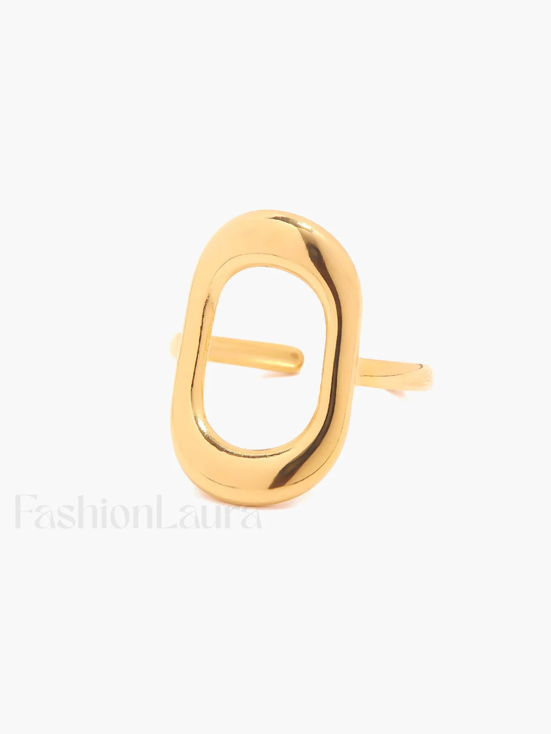 Minimalist Charming Window Ring Golden / One Size Rings