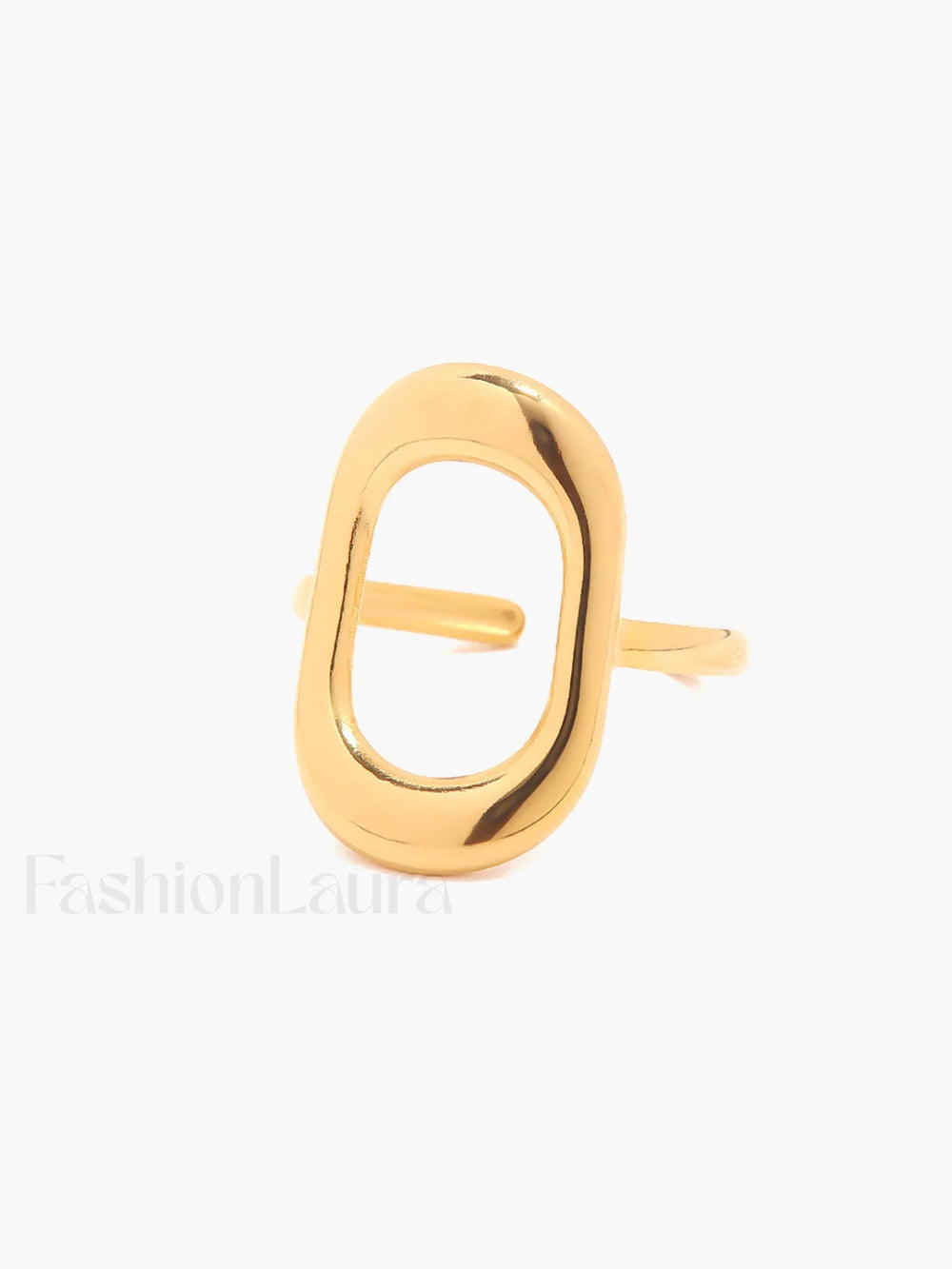 Minimalist Charming Window Ring Golden / One Size Rings