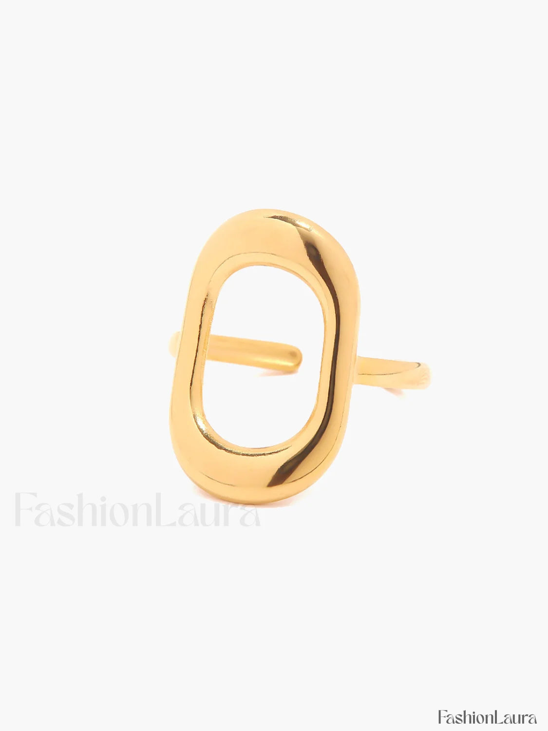 Minimalist Charming Window Ring Golden / One Size Rings