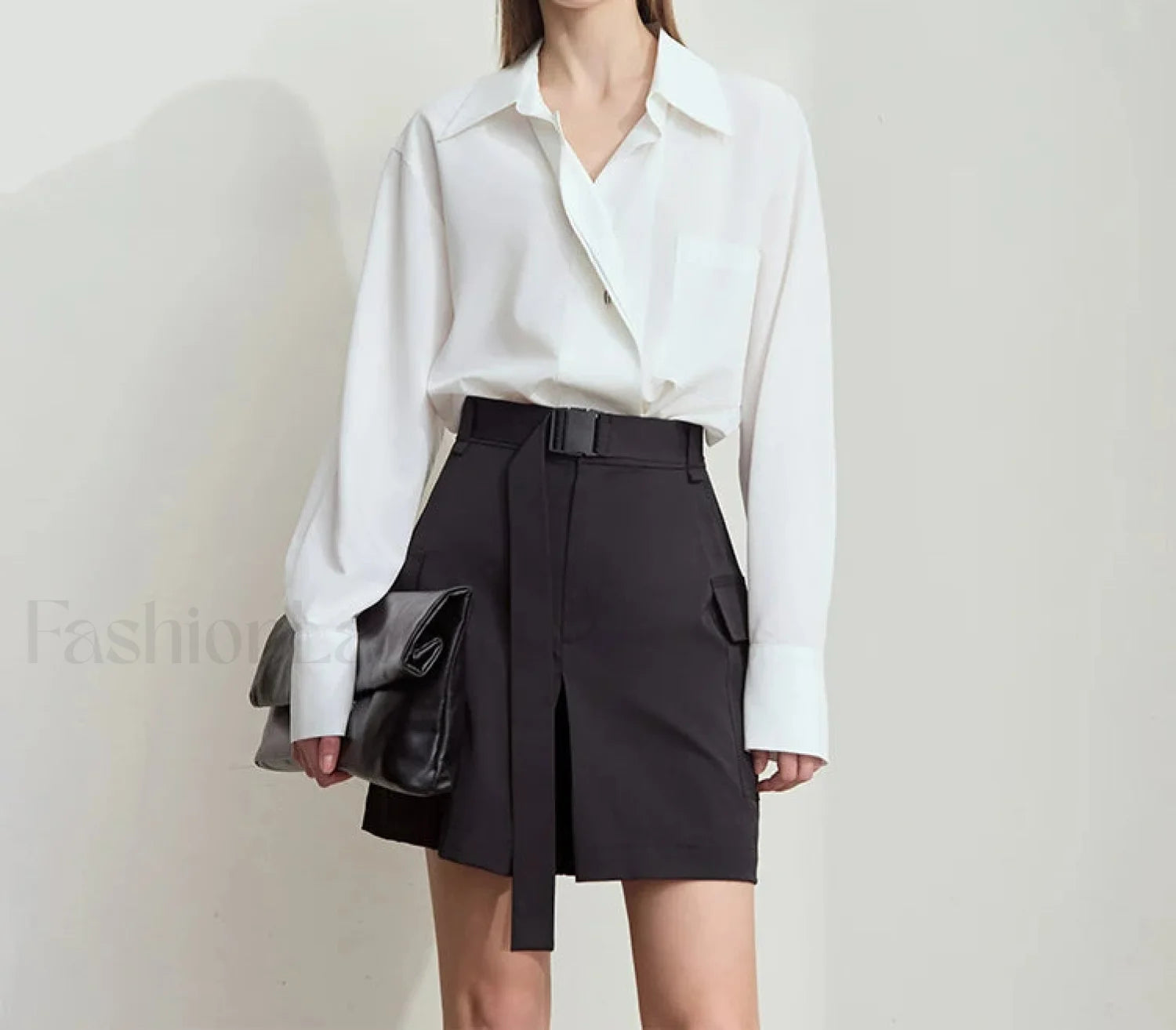 Minimalist Mountain Style Solid Casual Short Secondary image