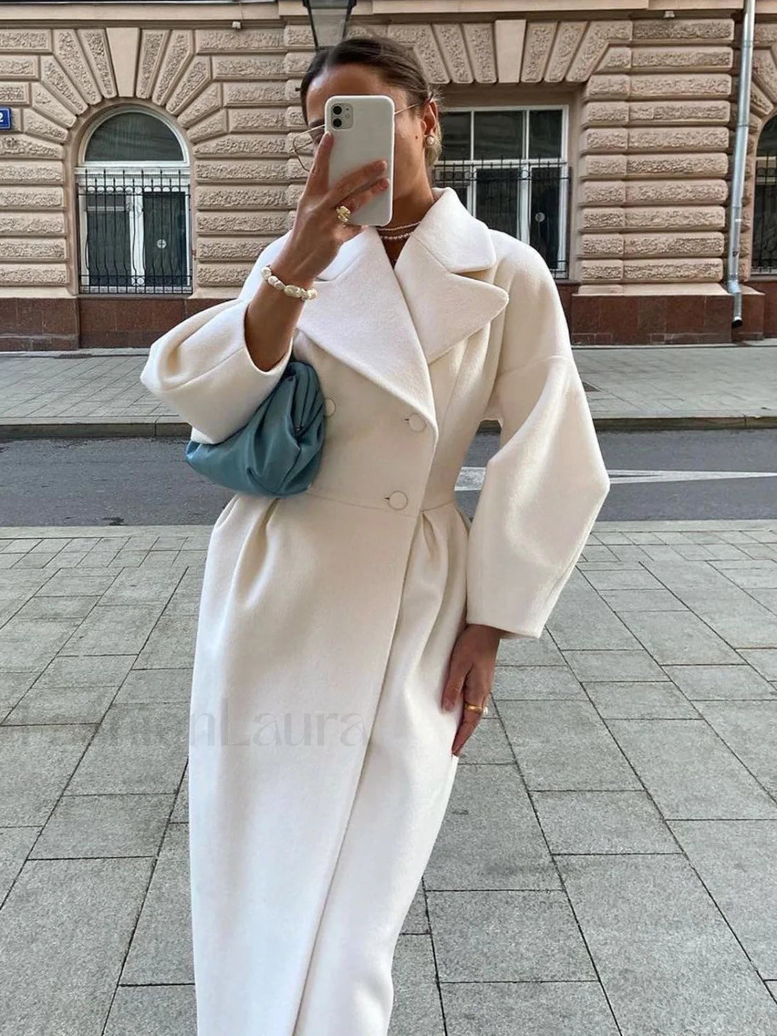Miss Paris Graceful Trench Coat Wool Coats