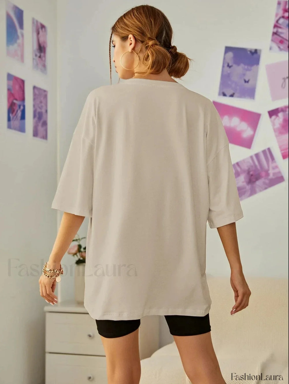 Mona Lisa Drinking Coffee Casual Hip Hop T Shirt