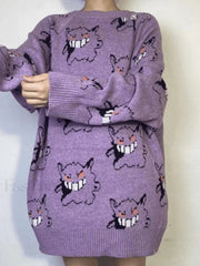 Monster Jumper Sweater Purple / L Sweaters