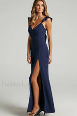More Than This Charming Ruffle Strap Maxi Dress