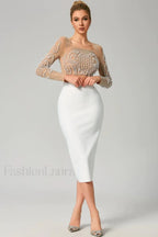 Motina Pearl Stylish Mesh Bandage Set XS / White