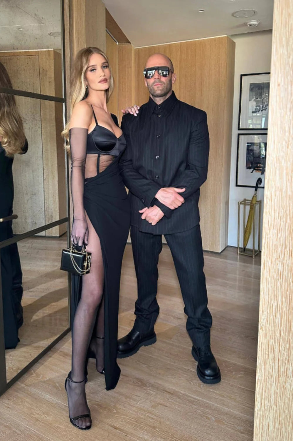 Muriel Bandage Corset Charming Look Maxi Dress