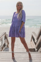 My Queen Sequin Charming Baby Doll Dress