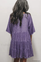 My Queen Sequin Charming Baby Doll Dress