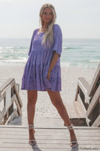 My Queen Sequin Charming Baby Doll Dress