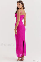 Nalini Fuchsia Stylish Maxi Dress