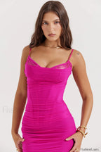 Nalini Fuchsia Stylish Maxi Dress