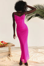 Nalini Fuchsia Stylish Maxi Dress