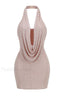 Neomi Elegant Mini Dress S / Nude