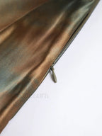 Neptune Satin Open Back Long Dress Dresses