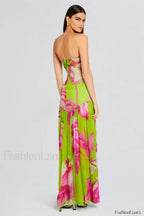 Nicole Silk Stylish Chiffon Dress