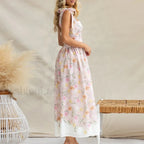 Off Shoulder Pleated Floral Dress