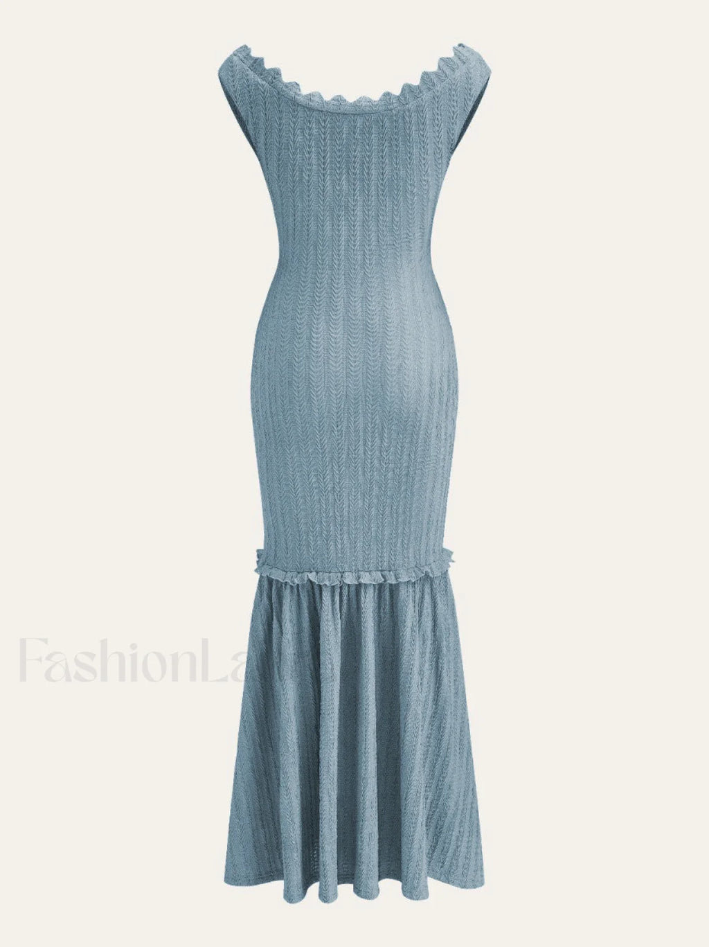 Off Shoulder Ruffle Detail Dress Dresses
