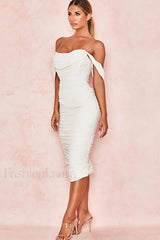 Off Shoulder Stylish Bodycon Dress