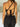 One Shoulder Solid Color Lace-Up Irregular Short Crop Top Secondary image