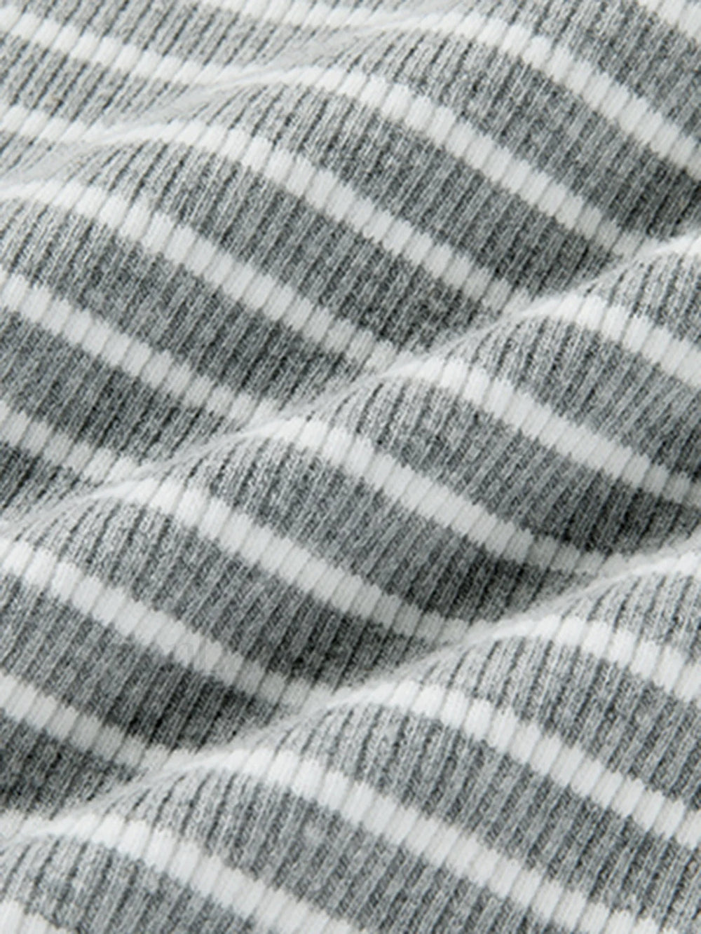 Open Back Stripe Long Sleeve Bodysuit Bodysuits