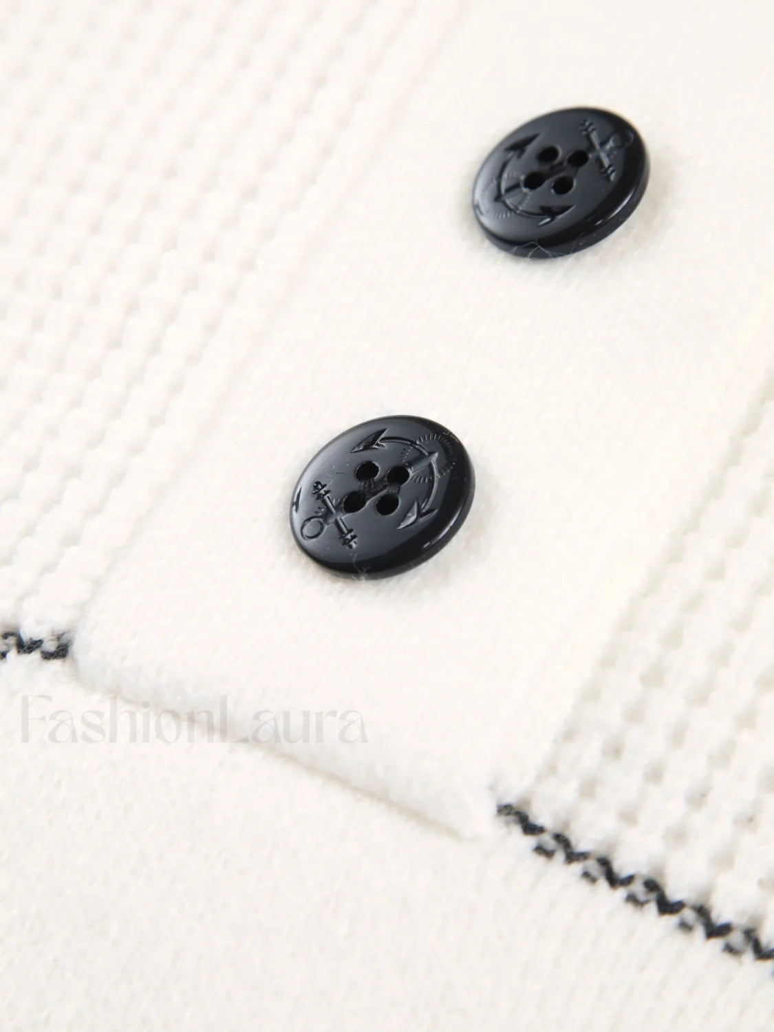 Open Collar Button Up Sweater Sweaters