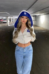 Oversized Kawaii Hip Hop Streetwear Hoodie Grey / S