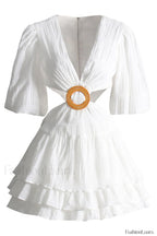 Paloma Puff Stylish Sleeve Mini Dress