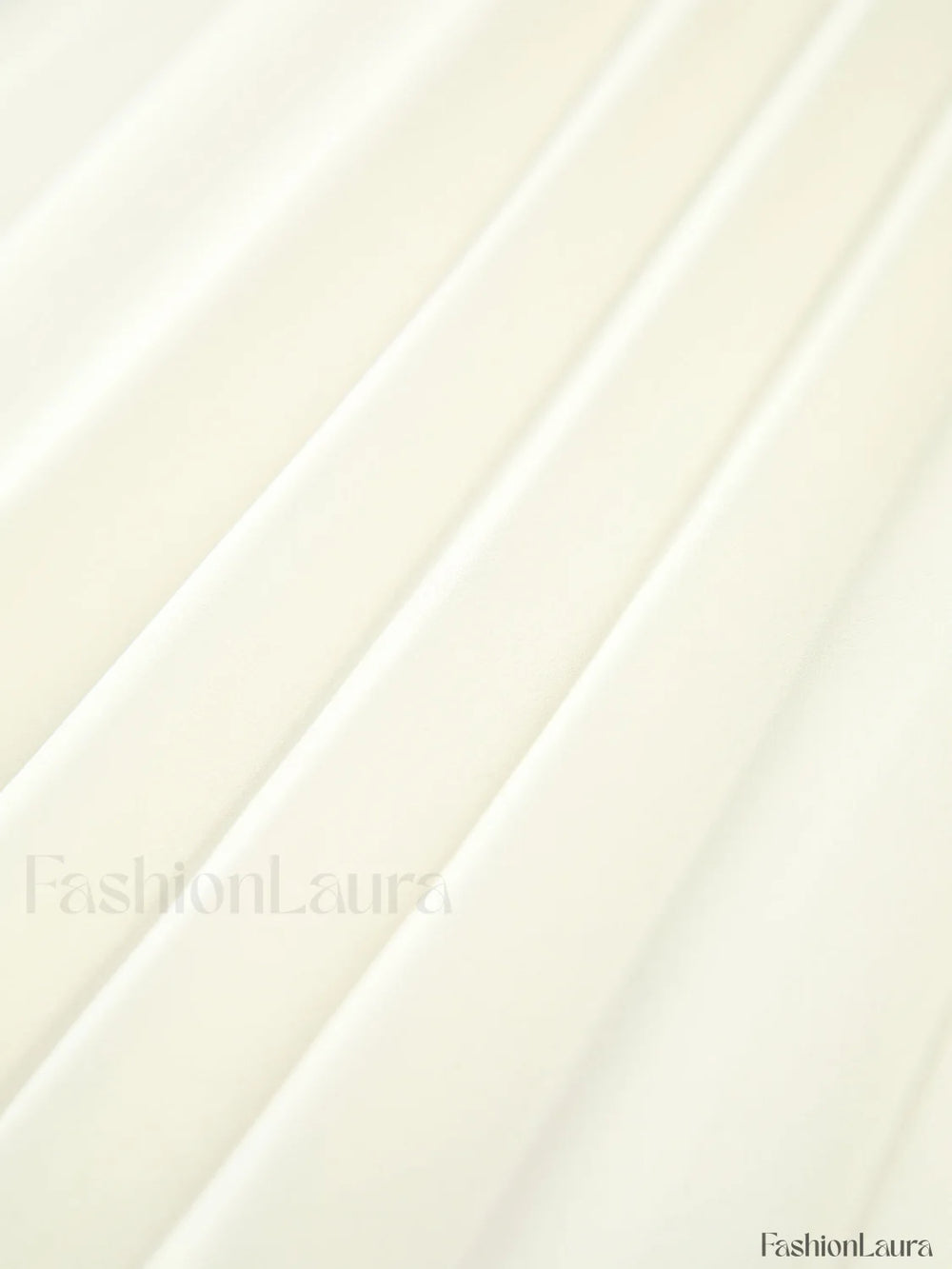 Patchwork Asymmetrical Pleated Buttoned Midi Skirt Skirts