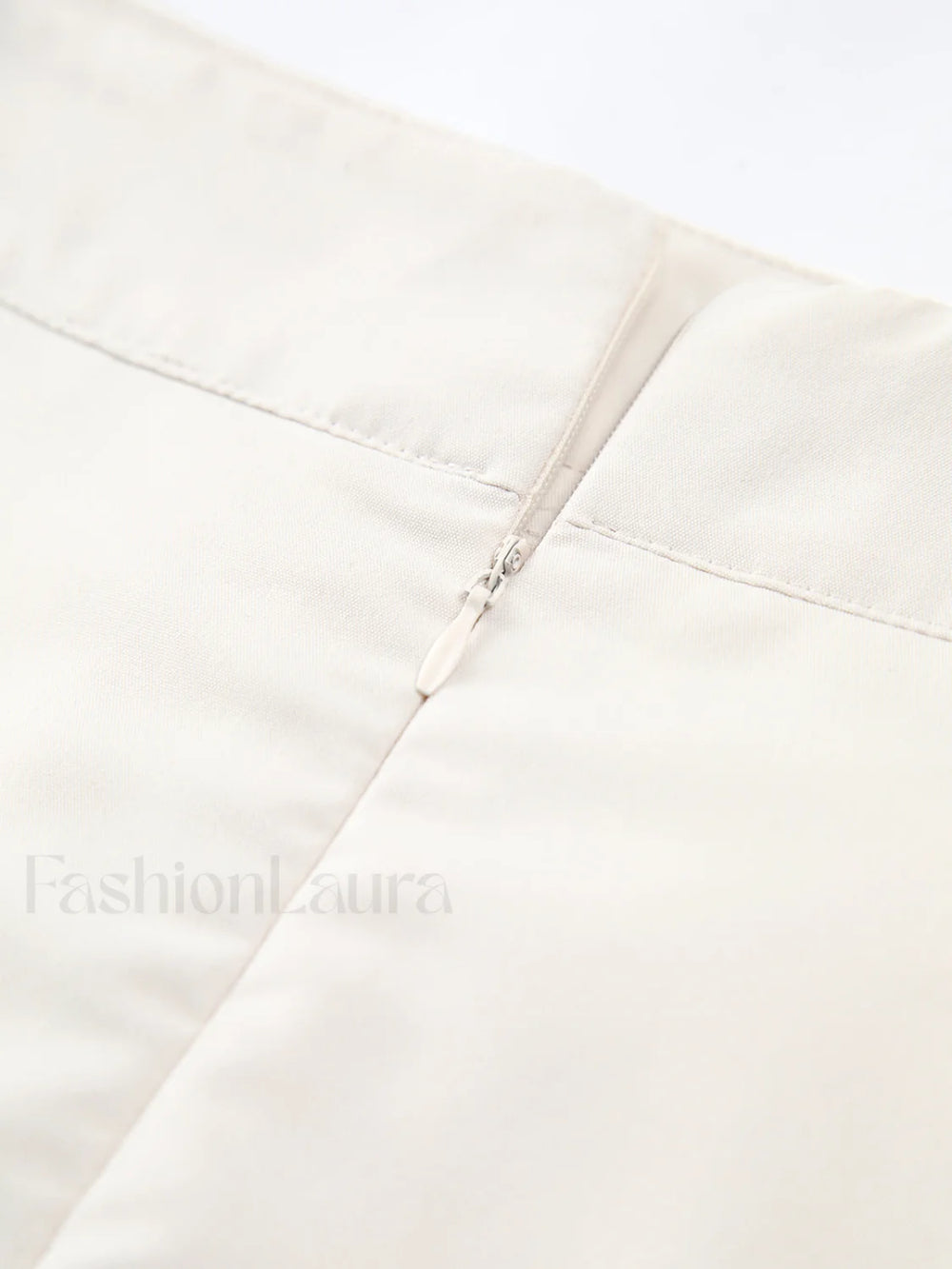 Patchwork Asymmetrical Pleated Buttoned Midi Skirt Skirts