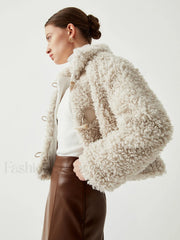 Patchwork Charming Fleece Jackets Fleece Jackets