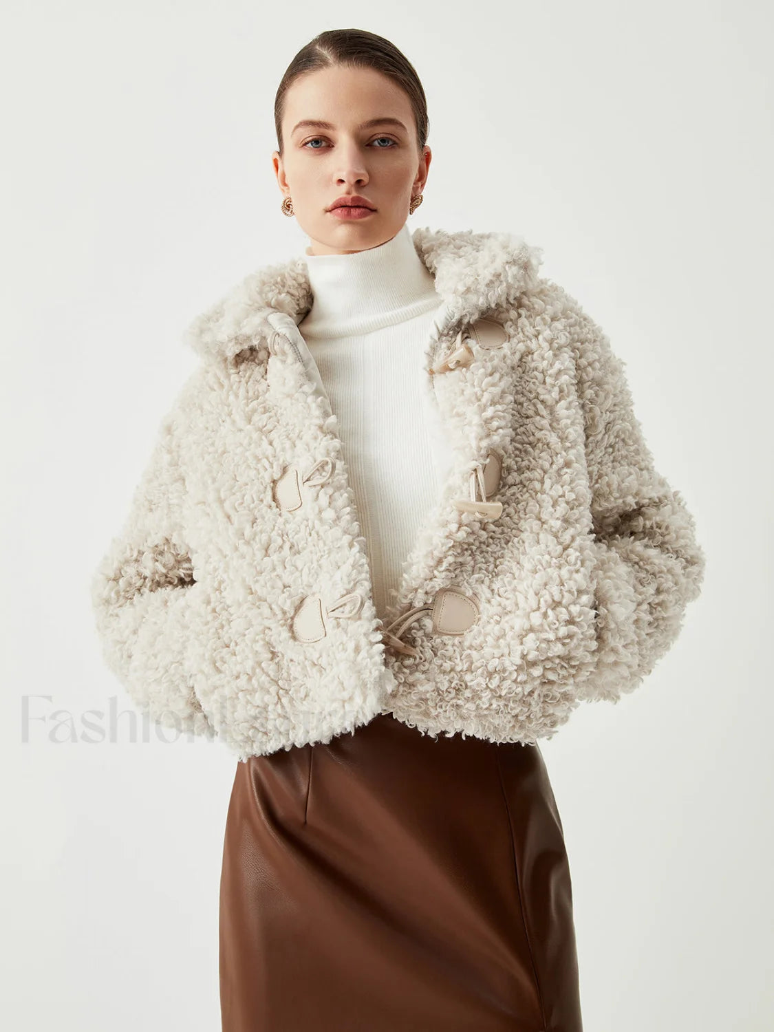 Patchwork Charming Fleece Jackets Secondary image