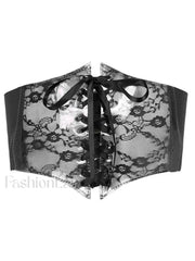 Patchwork Lace Corset Top Corset Top