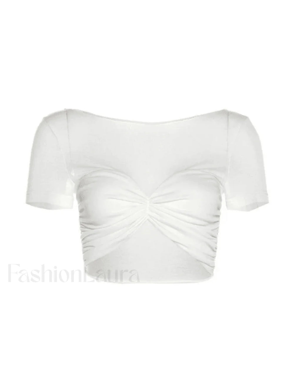 Patchwork See Through Bardot Top Tops&Tees