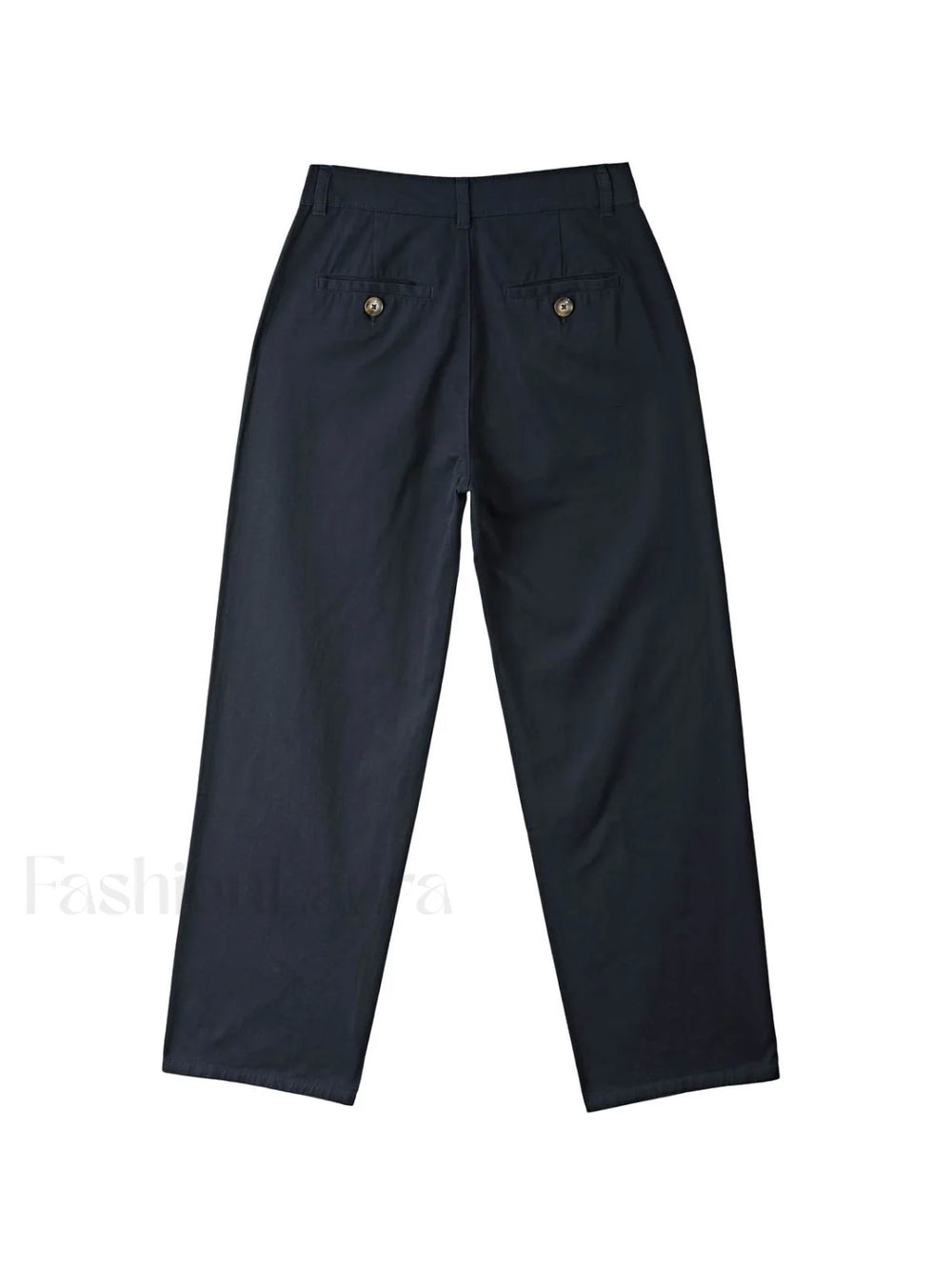 Patchwork Waist Straight Leg Pants Straight Leg Pants