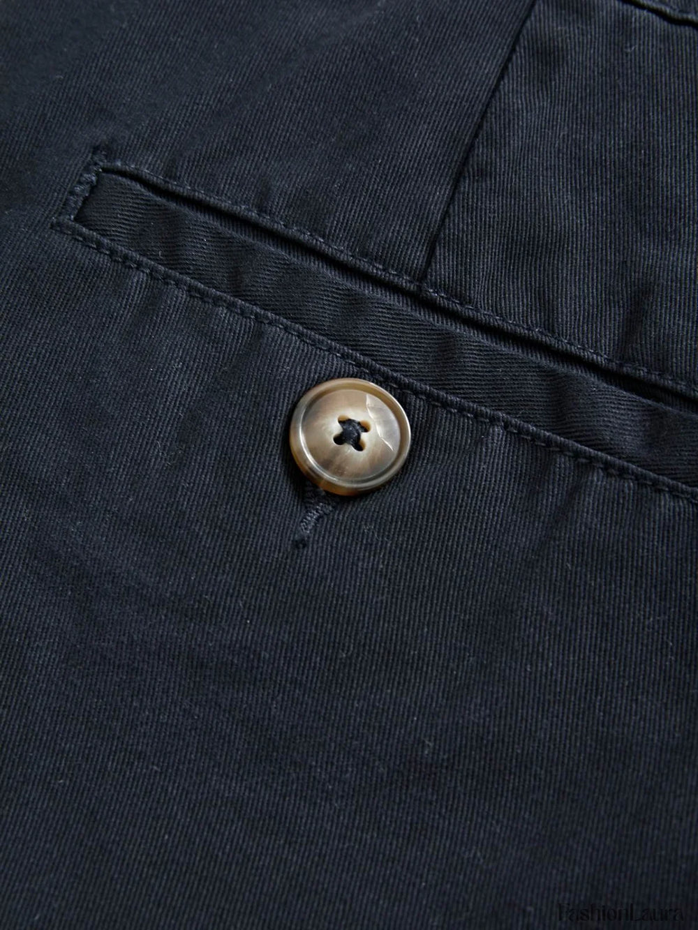 Patchwork Waist Straight Leg Pants Straight Leg Pants