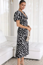 Paysley Elegant Midi Dress
