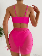 Pearl Halter Pink Three Piece Set