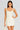 Pearl Studded Stylish White Mini Dress Secondary image