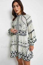 Pernilla Elegant Short Dress S / White